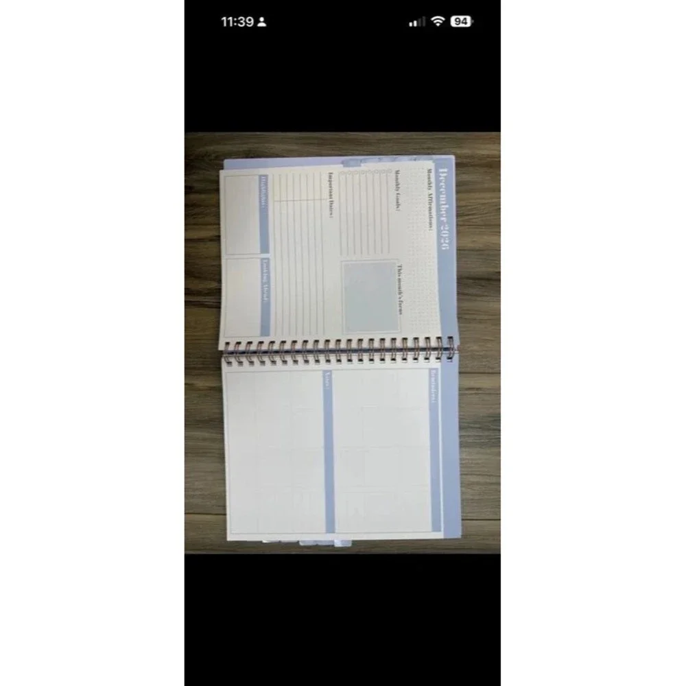 Planner 2026-2027 Monthly & Weekly Layout - Pen + Gear Goose & Bow theme 90s